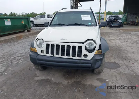2006 Jeep Liberty Sport из США, поврежденный, VIN 1J4GL48K96W227772